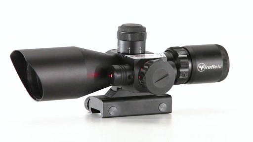Firefield 2.5-10x40mm AR-15/M16 Rifle Scope With Red Laser 360 View - image 1 from the video